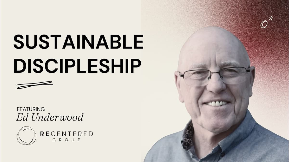 Pastor, Here's How to Kick-Start Sustainable Discipleship in Your Church (with @RecenteredGroup)