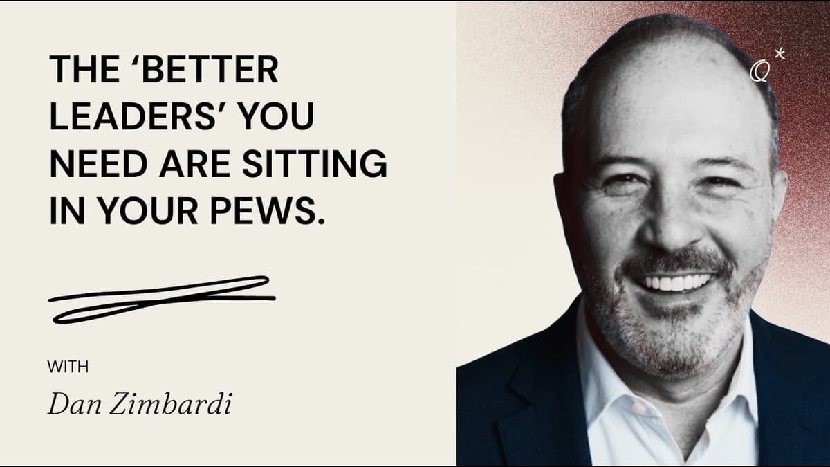 Why Most Churches Are Sitting on Untapped Leaders (& How to Fix It) | Dan Zimbardi @sandalschurch