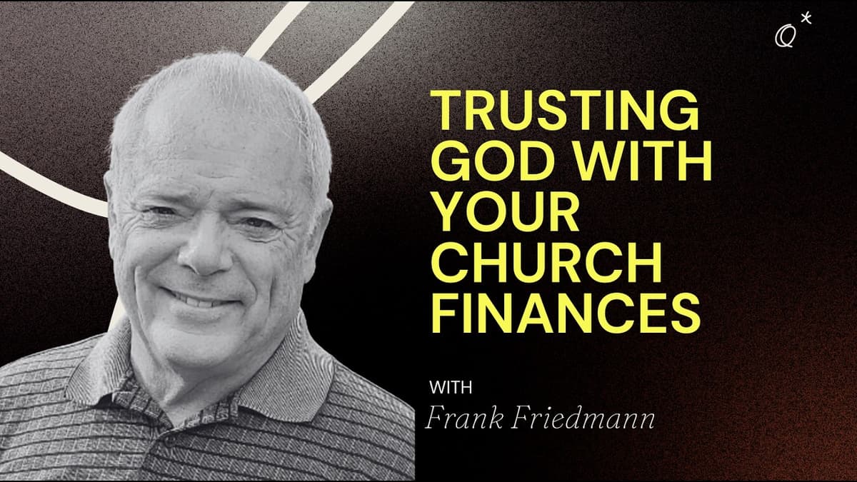 Frank Friedmann sobre cómo la presión financiera en la iglesia se reduce a la identidad