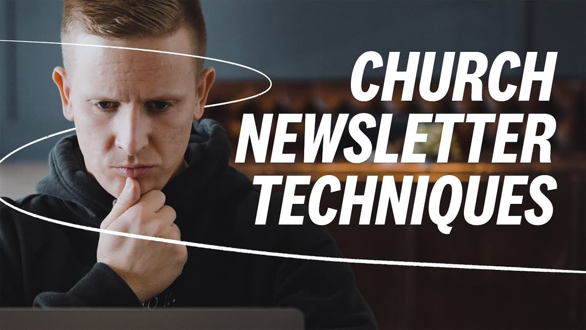 Tips for Writing Better Church Emails