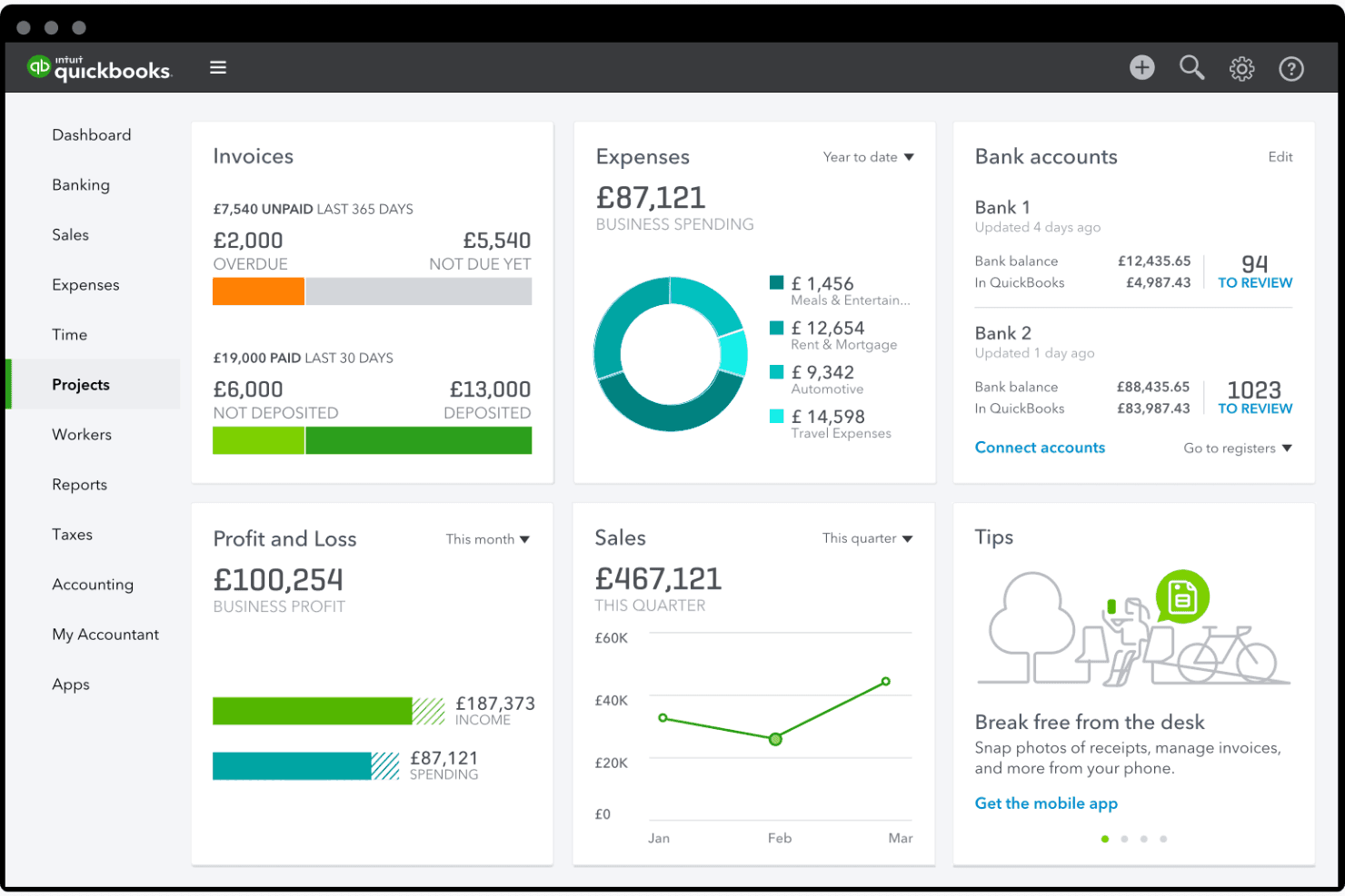 QuickBooks Payroll screenshot