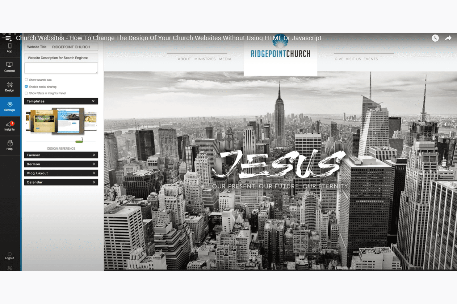 ShareFaith Presenter screenshot