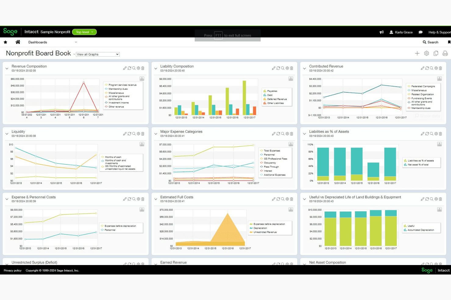 Sage Accounting screenshot