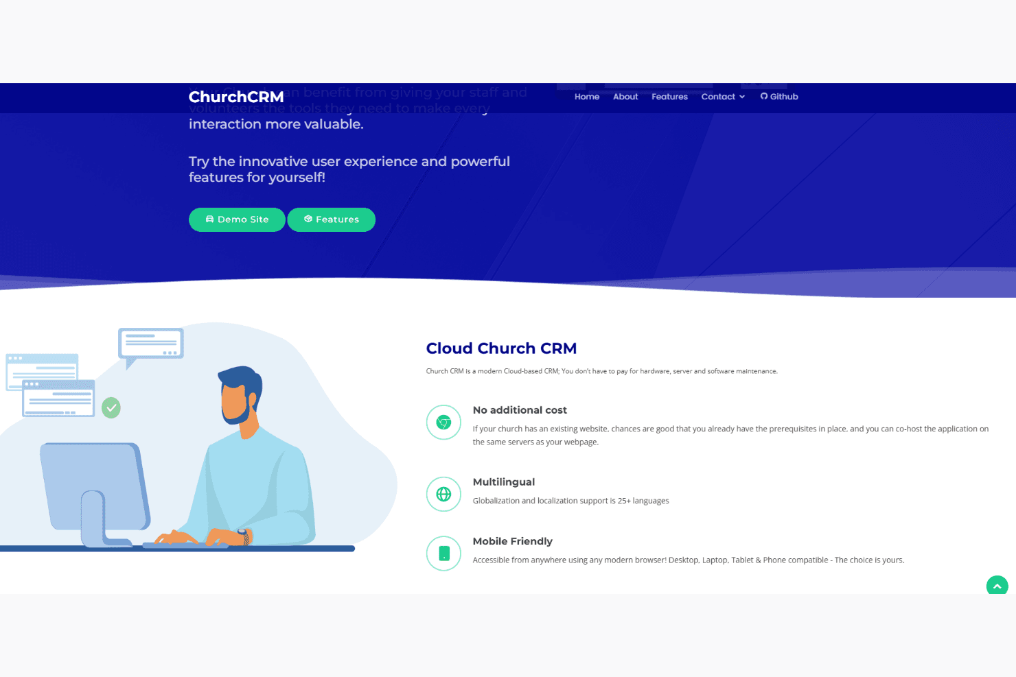 ChurchCRM screenshot