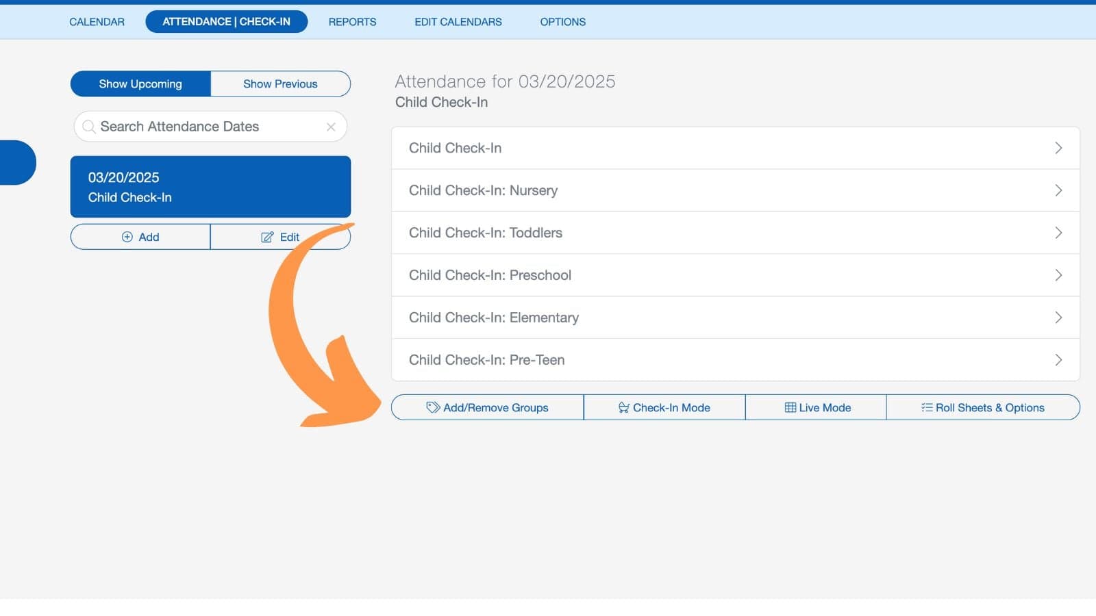 ChurchTrac screenshot