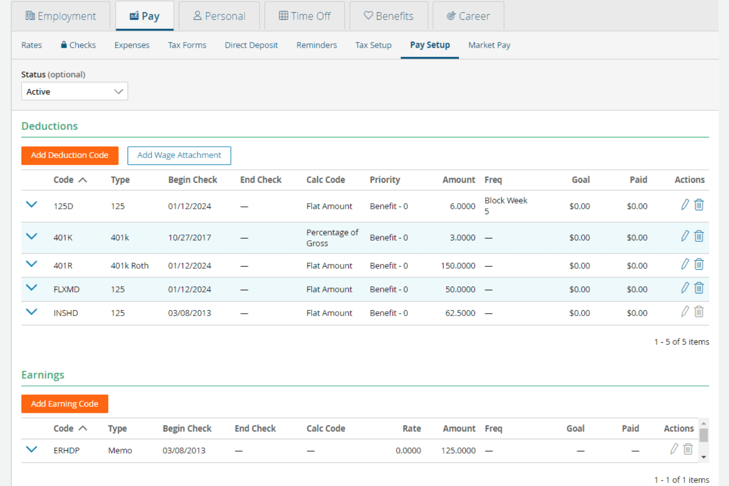 Paylocity screenshot