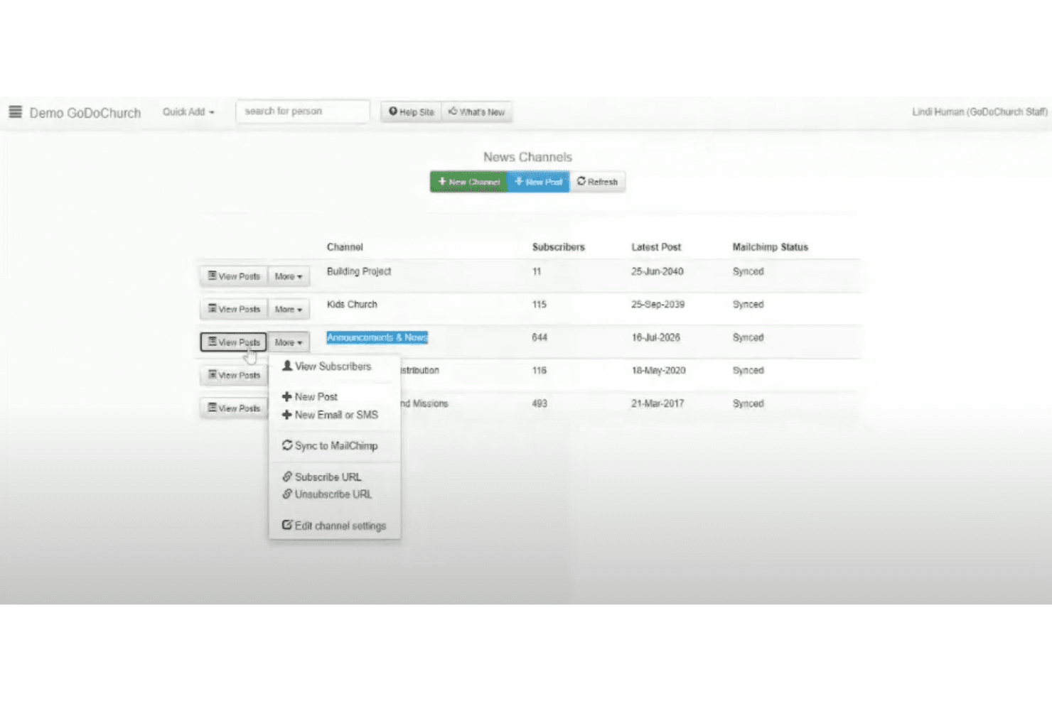 GoDoChurch screenshot