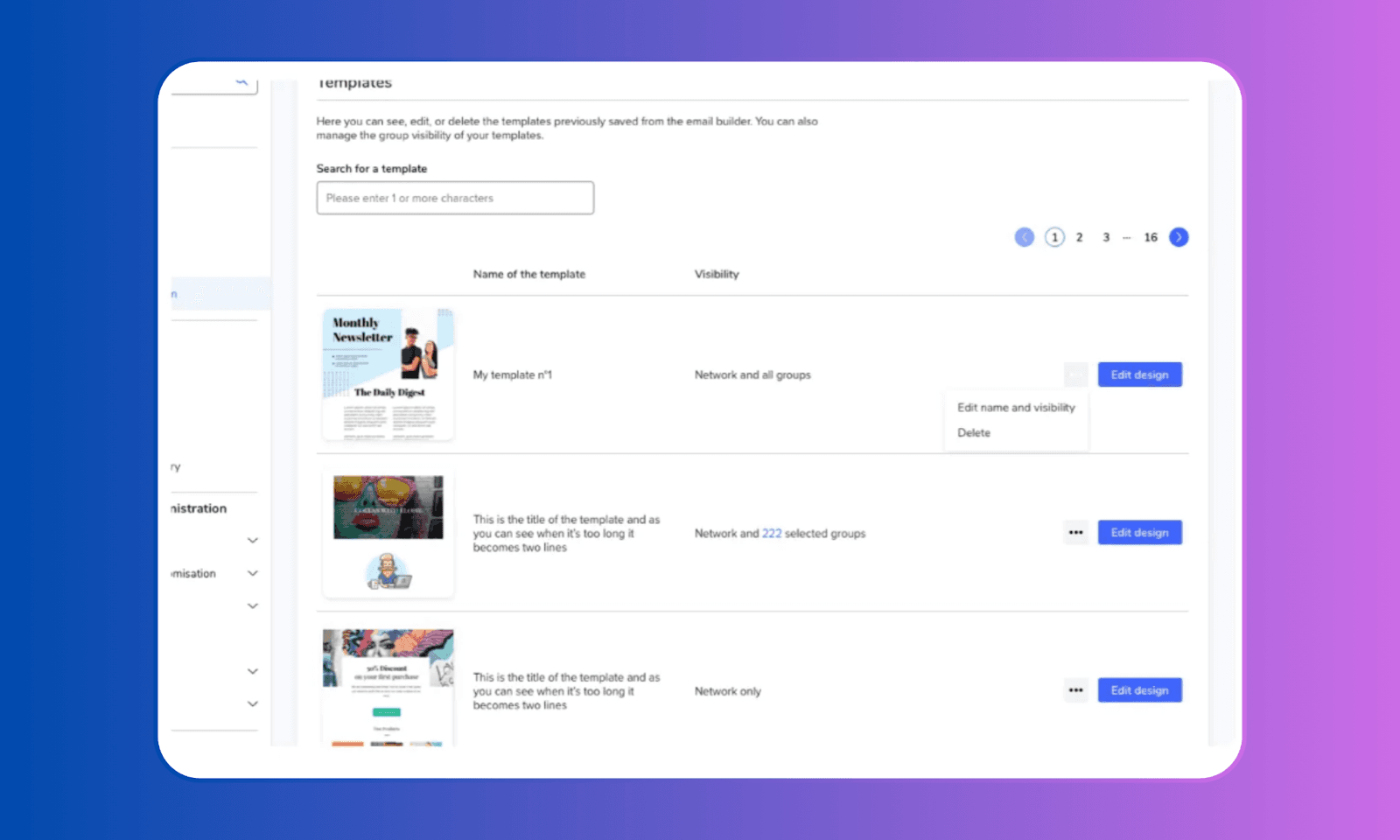 Hivebrite screenshot