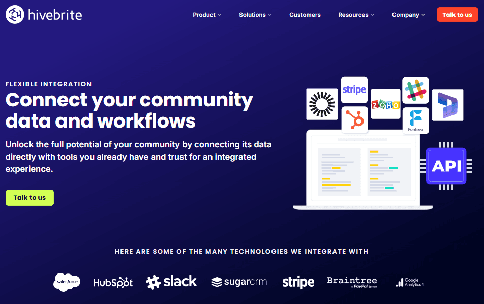 Hivebrite screenshot