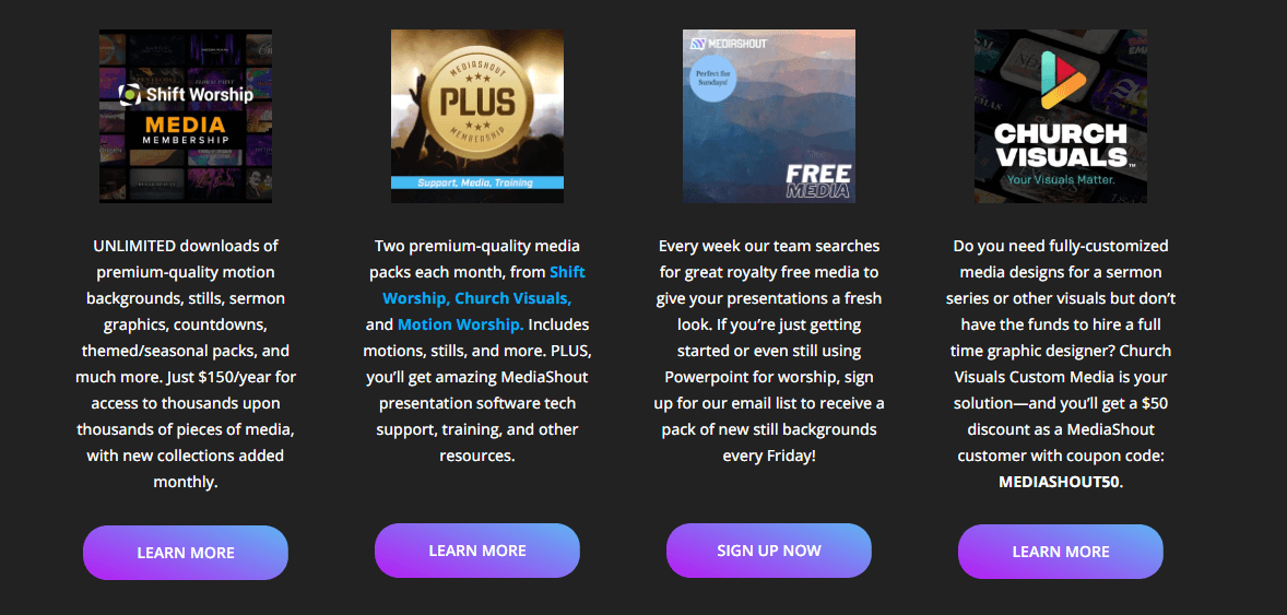 MediaShout screenshot