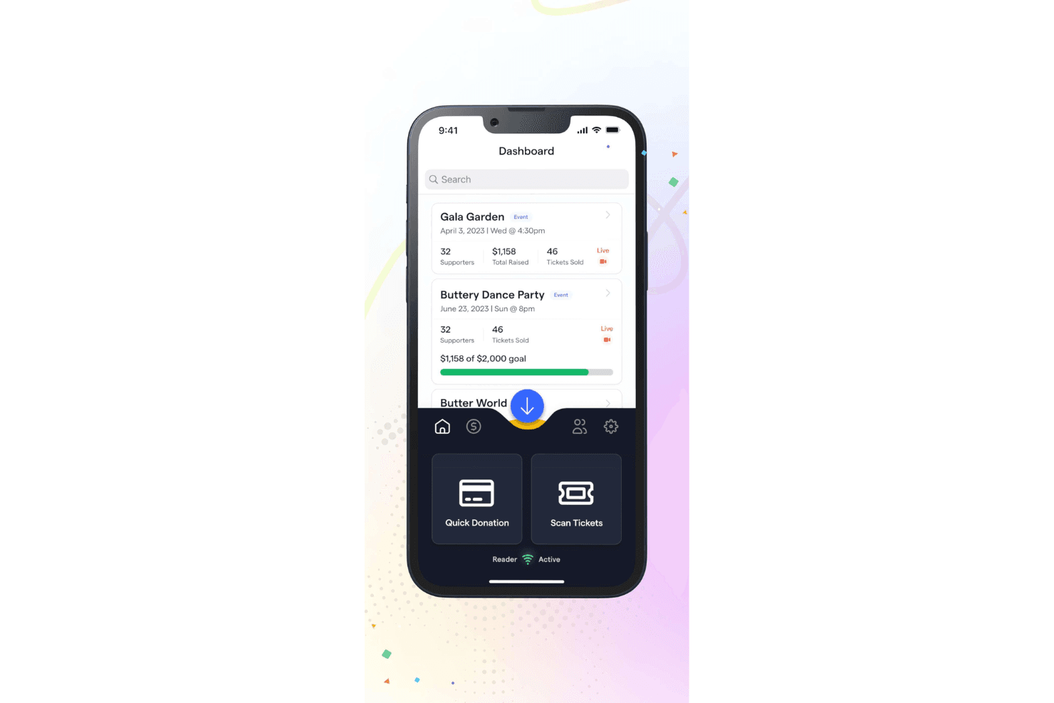 Givebutter screenshot