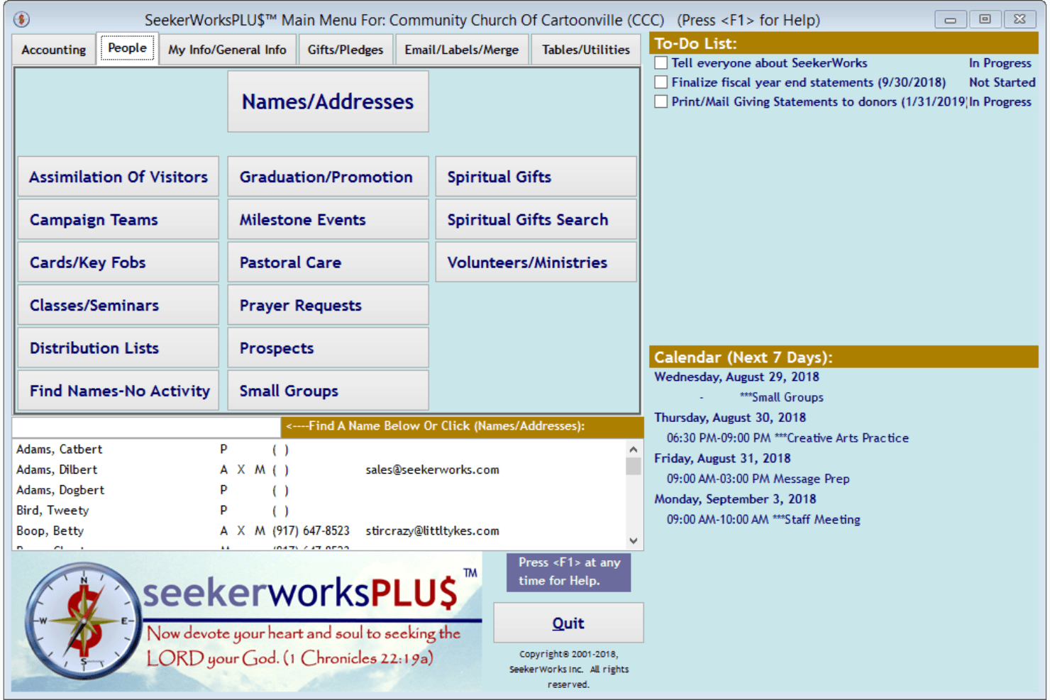 Simplifies admin tasks to help churches focus on community and mission.