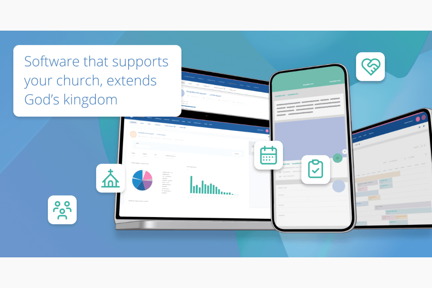 Helps churches simplify admin and focus more on ministry work.