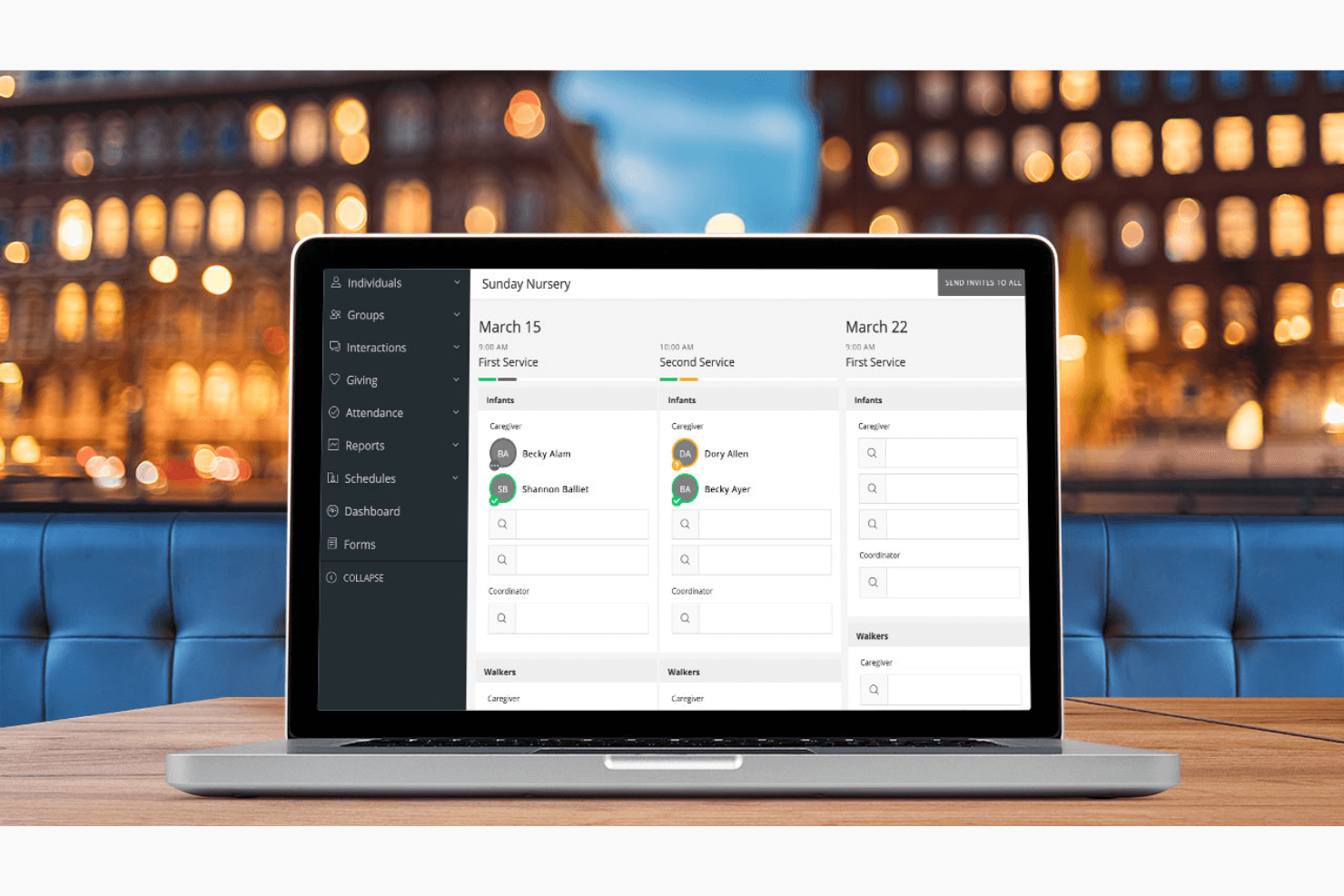 Helps streamline complex church operations and improve team coordination.
