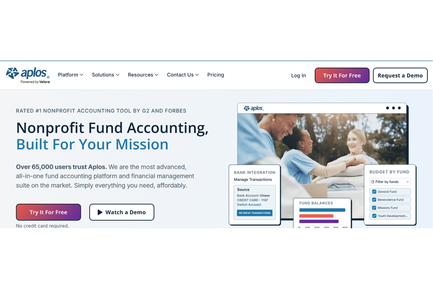 Aplos simplifies church accounting and donor management.