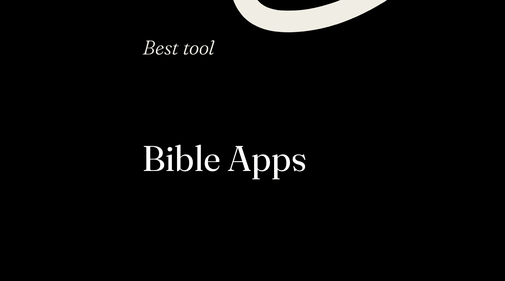 Bible apps best tools 89964