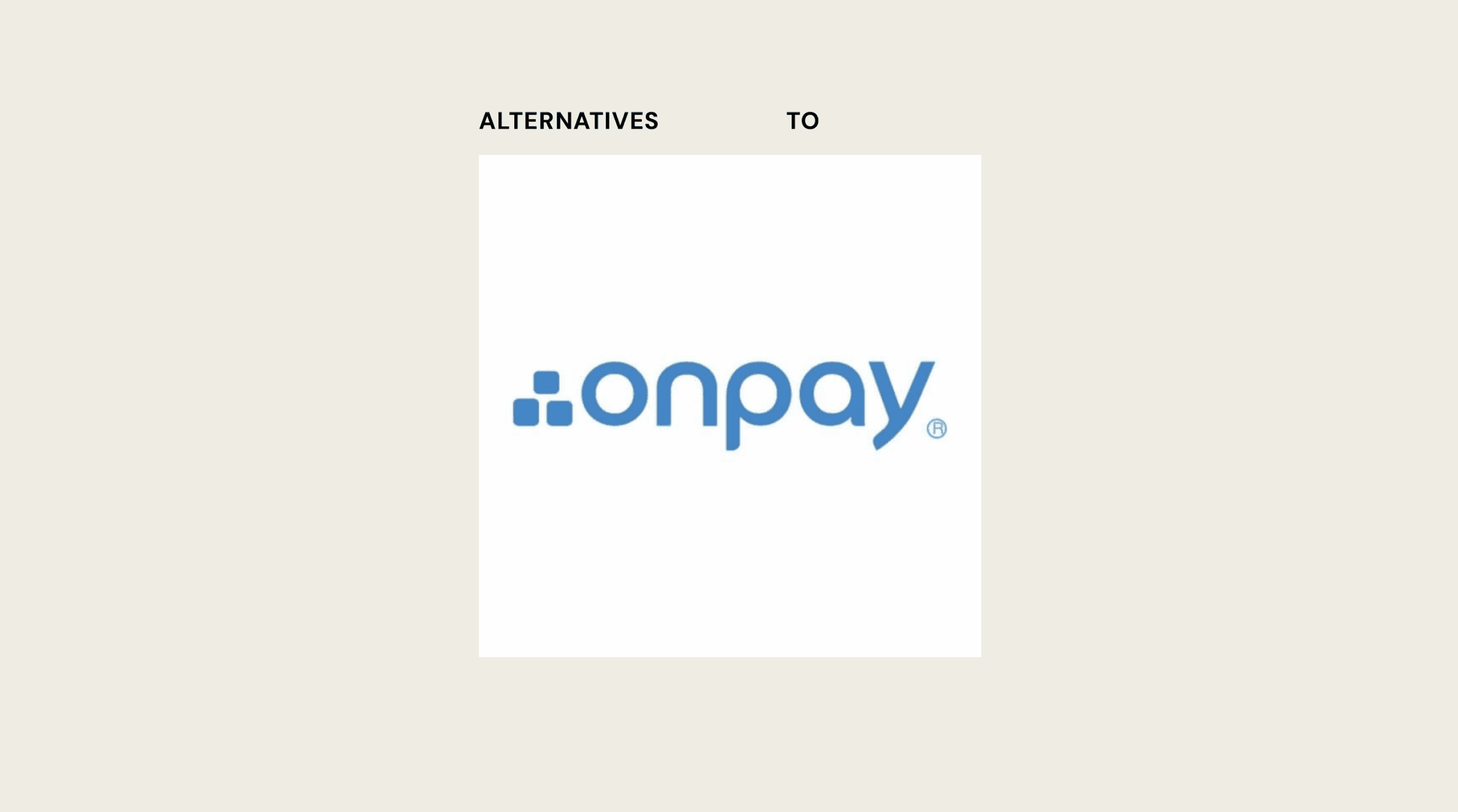 Onpay Alternatives 79652