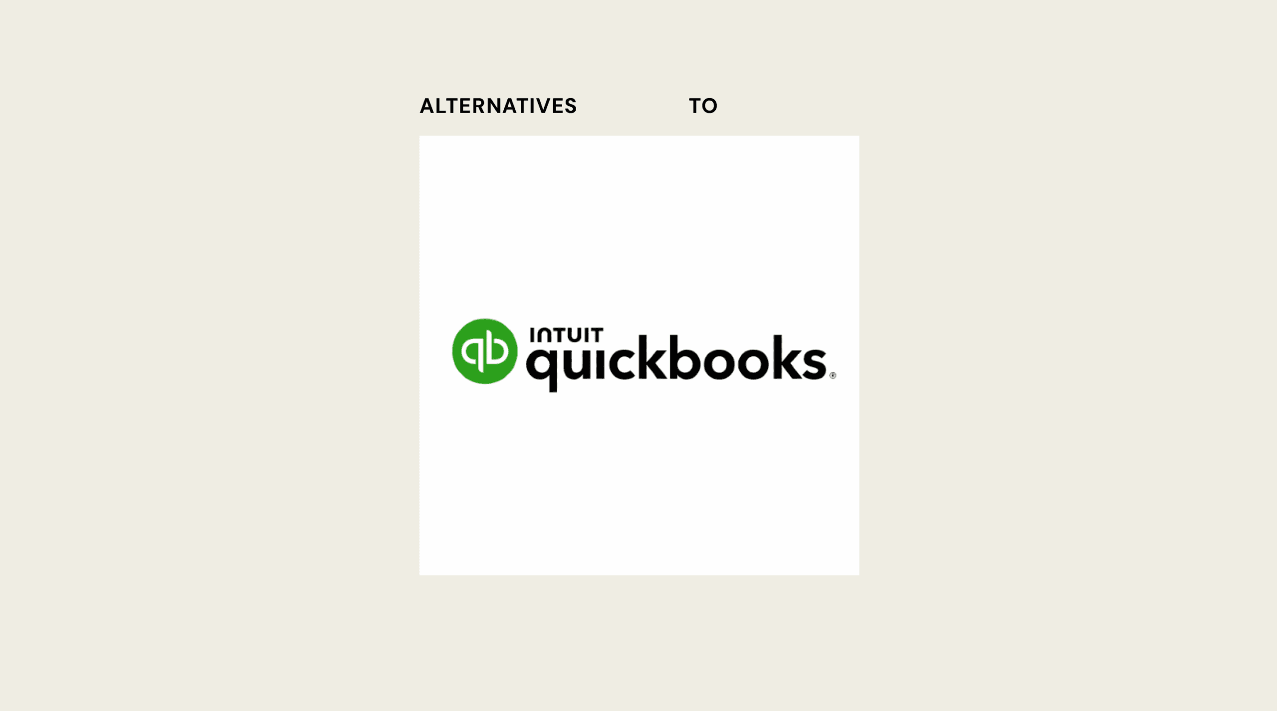 Quickbooks online Alternatives 08690
