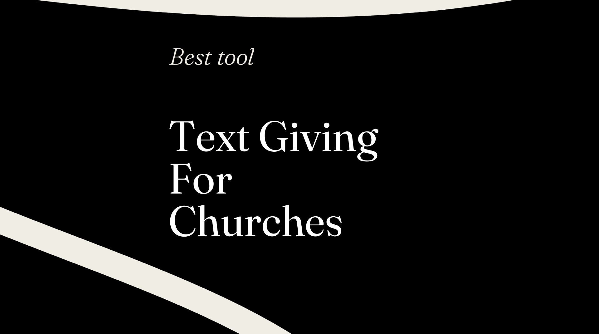 Text giving for churches best tools 91187