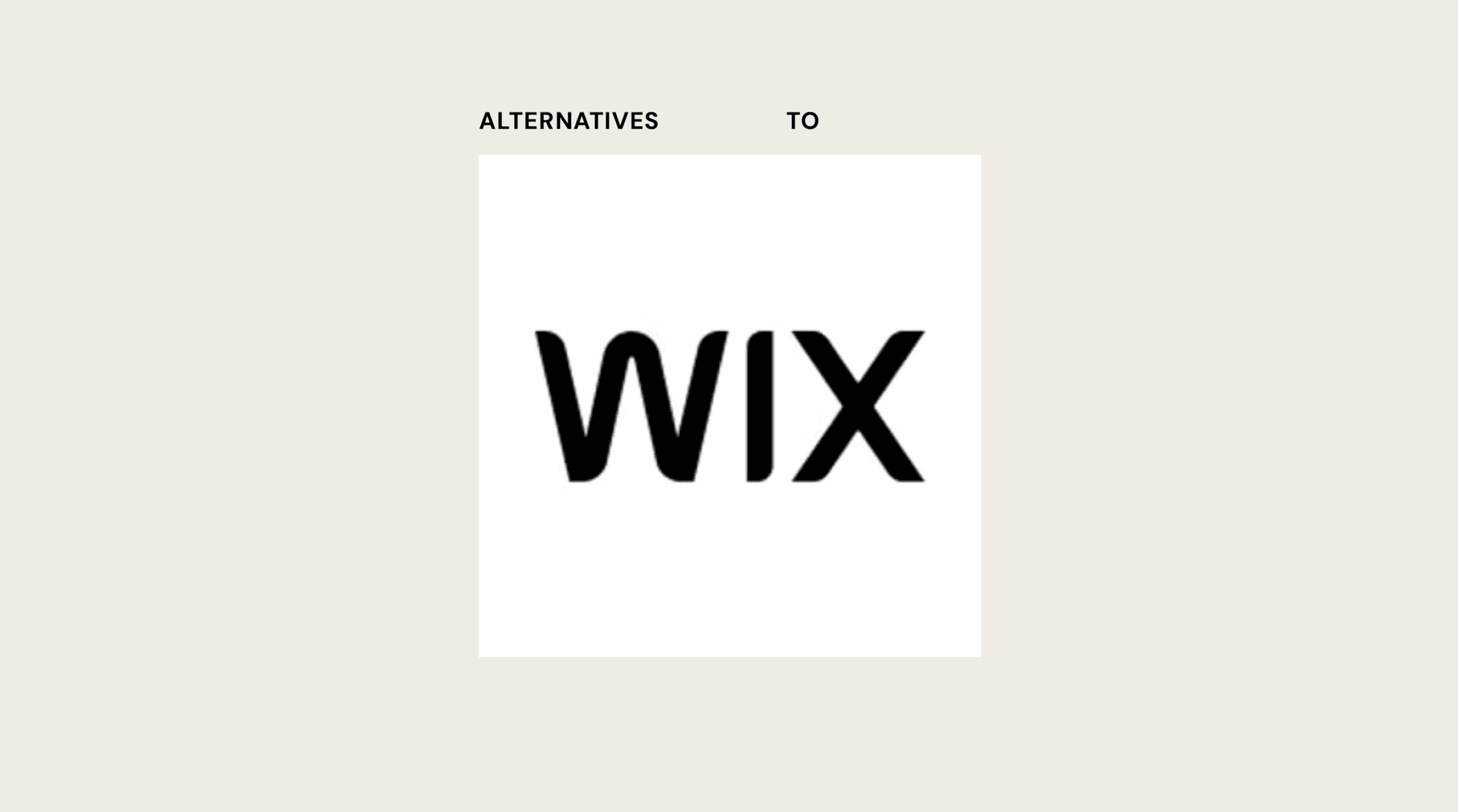 Wix Alternatives 52929