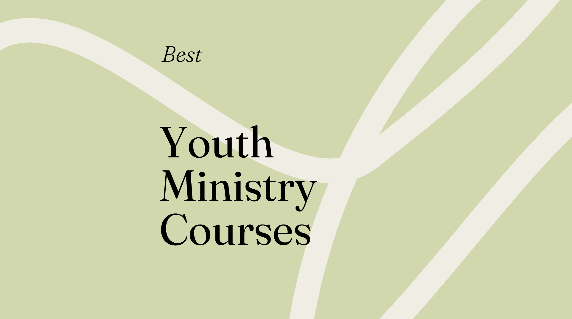 Youth ministry courses generic best of 34448