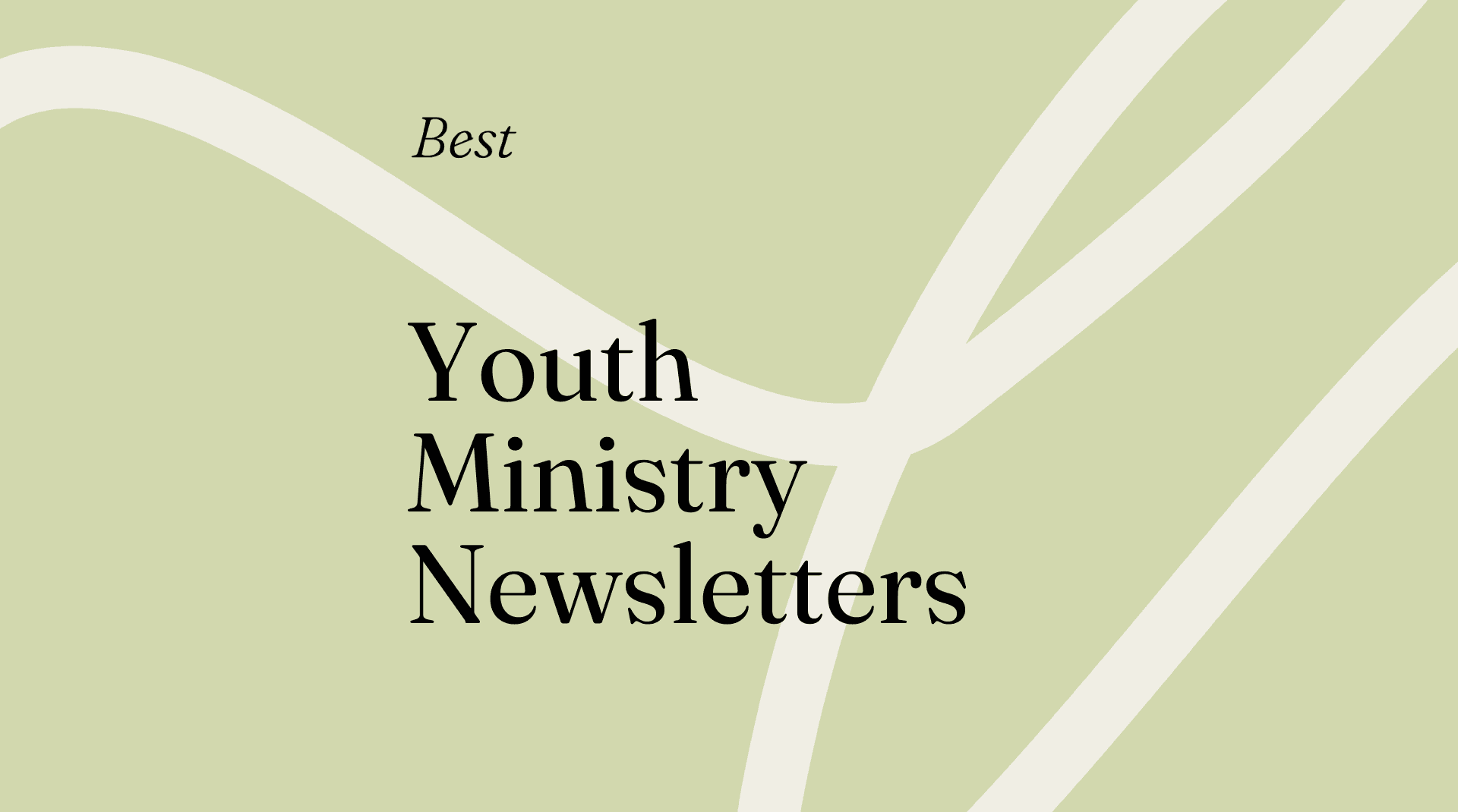 Youth ministry newsletters generic best of 86500