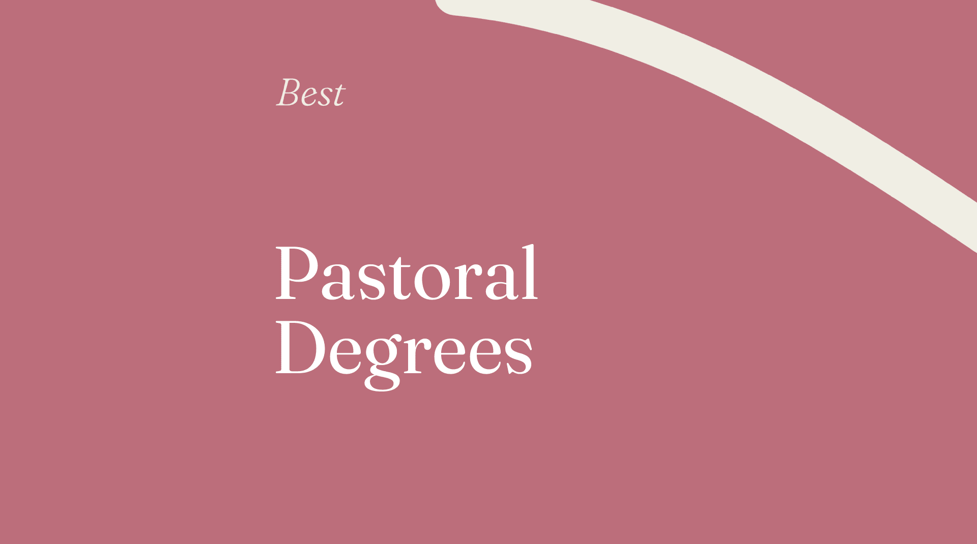 Pastoral degrees generic best of 65845
