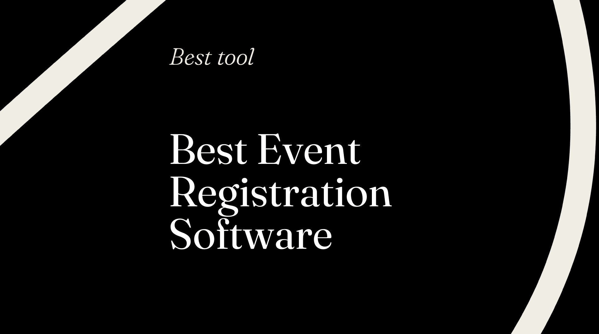 Best event registration software best tools 27667