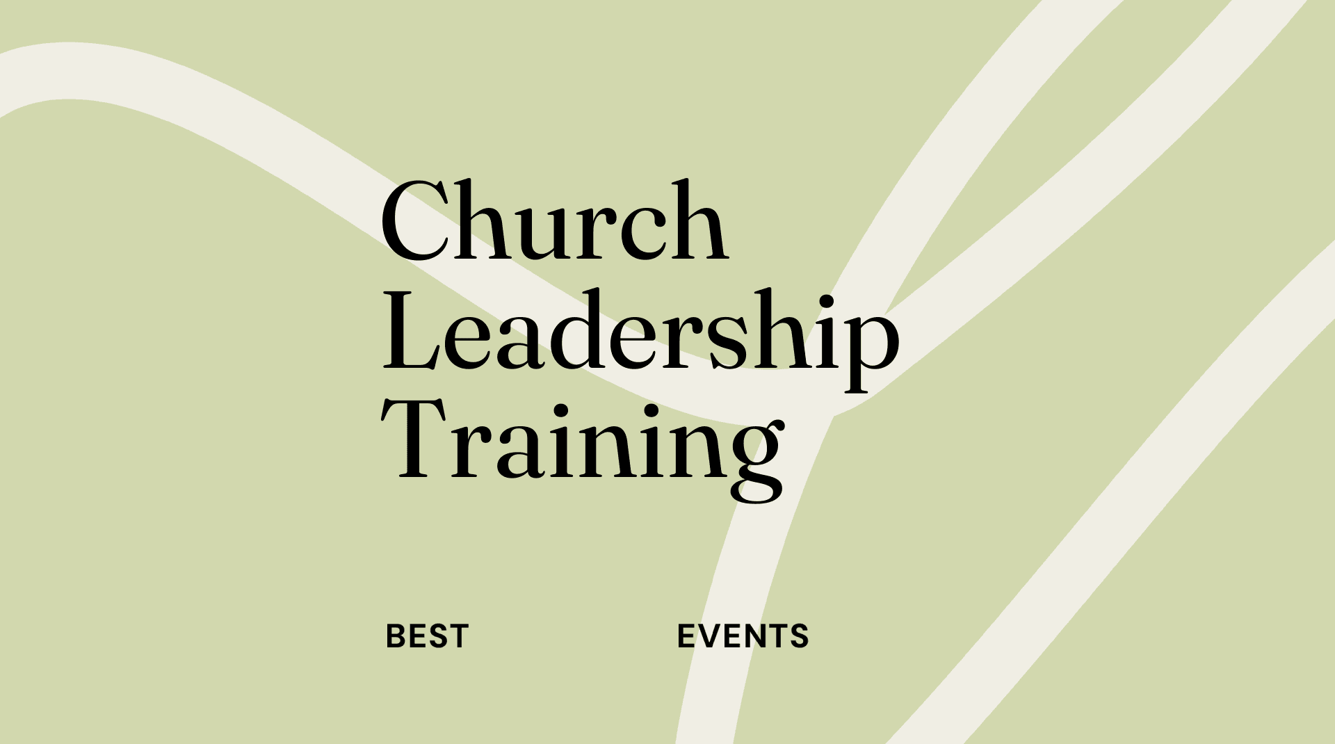 Church leadership training best events 88749