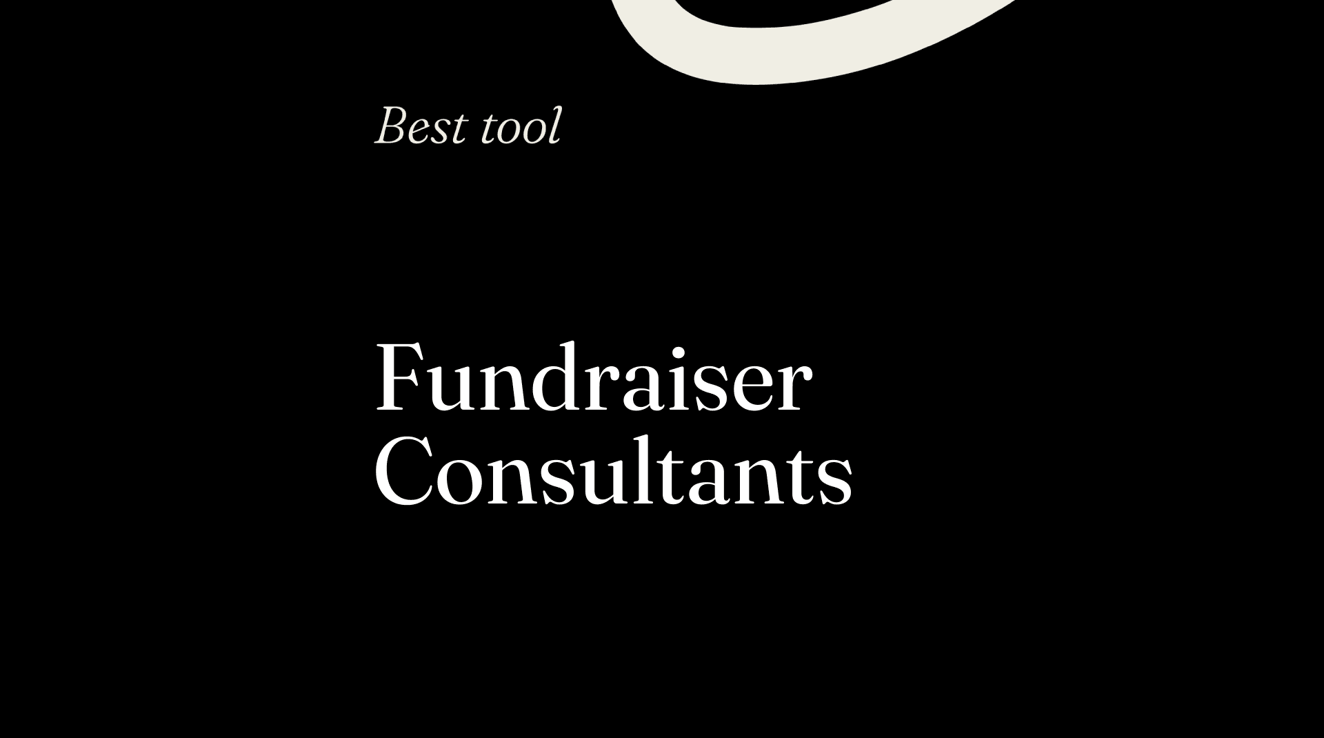 Fundraiser consultants best tools 48397