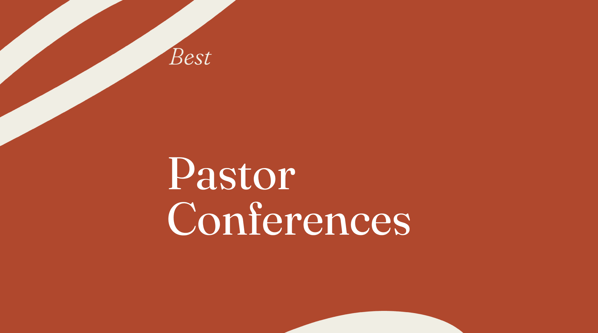 Pastor conferences generic best of 29752