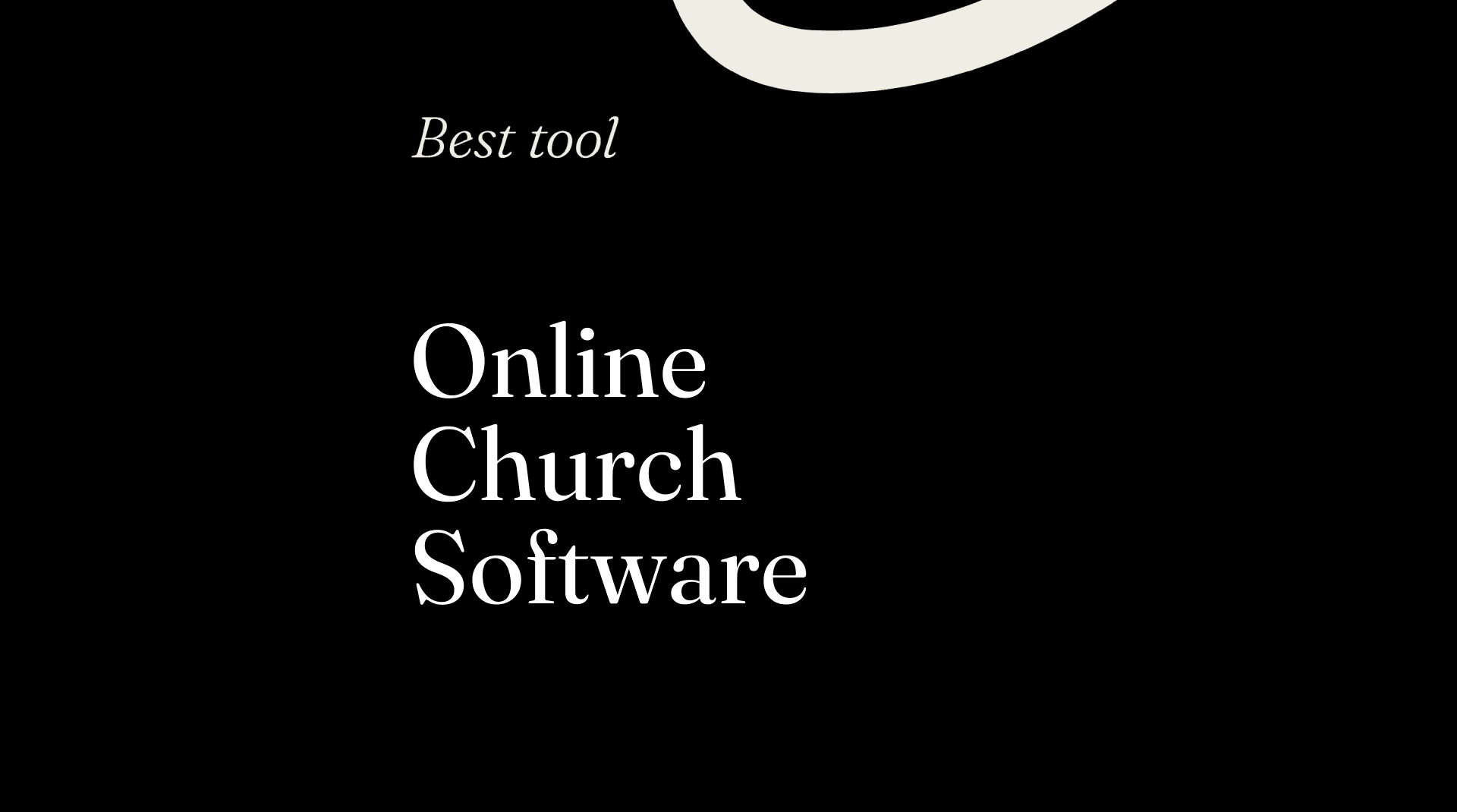 Online church software best tools 36883