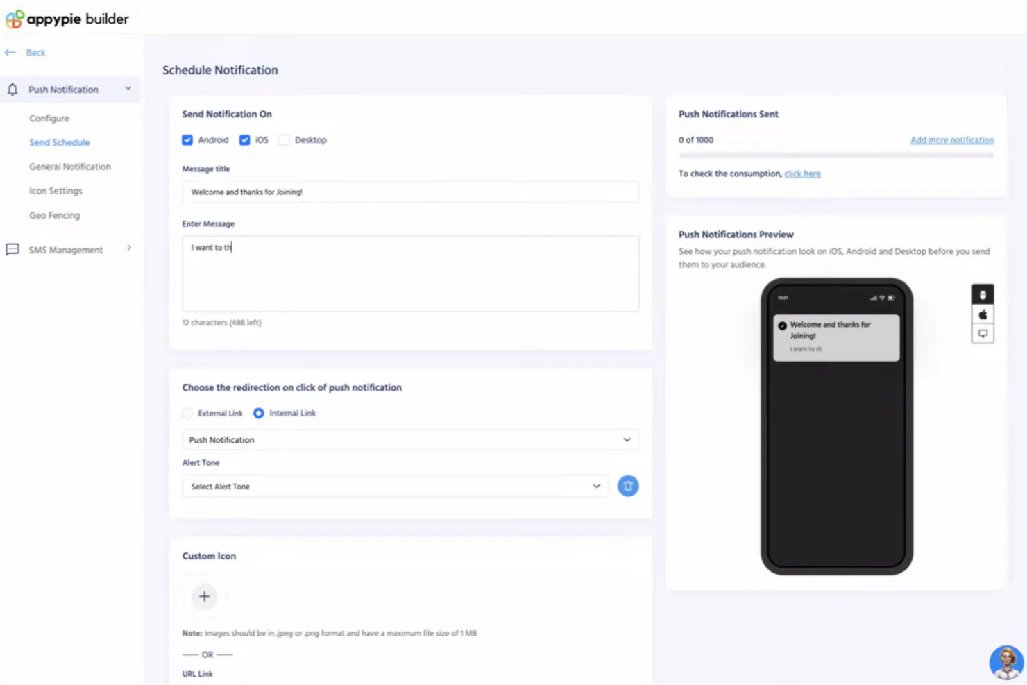 screenshot - Appy Pie Review: Pros, Cons, Features, and Pricing Guide