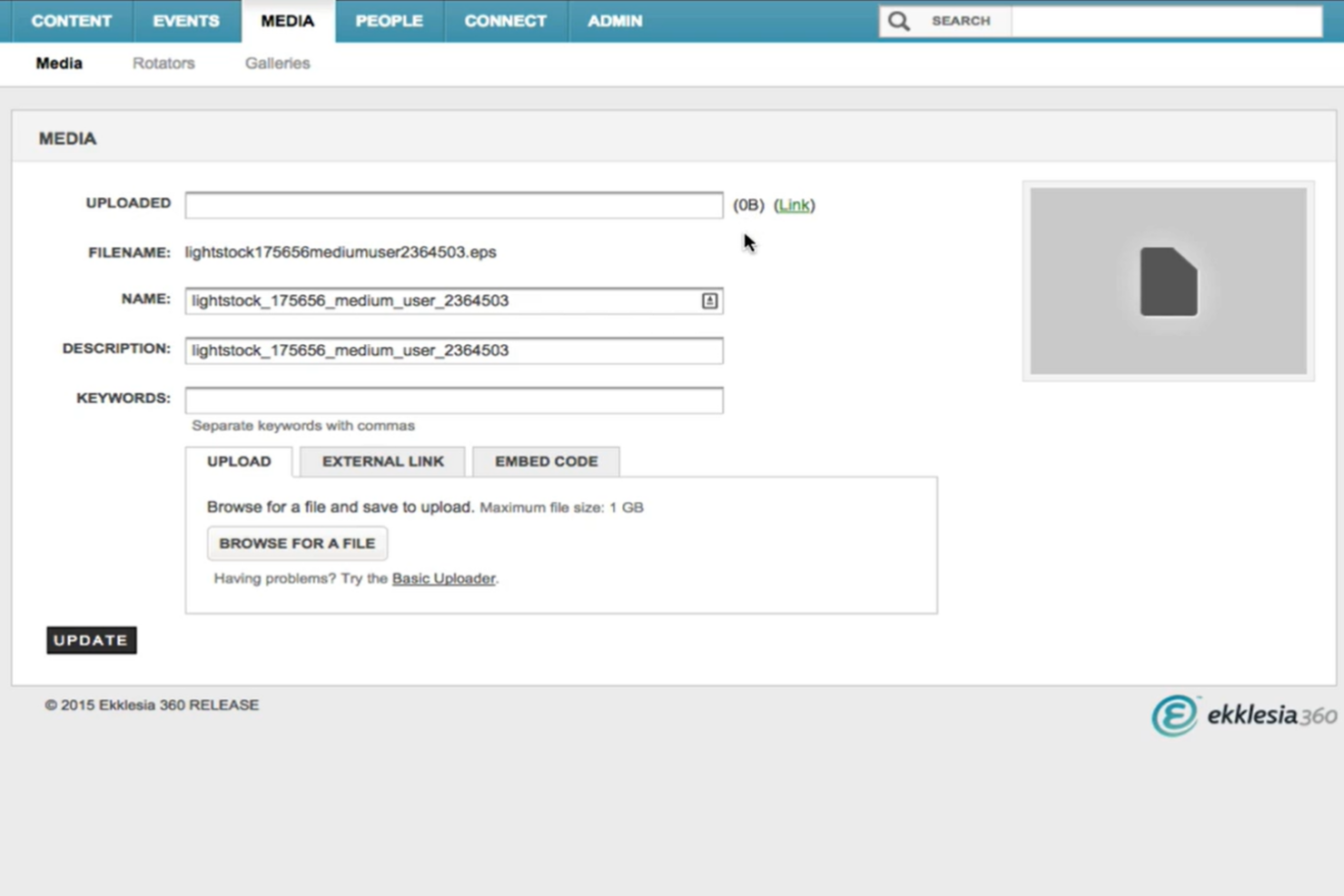 screenshot - Ekklesia360 Review: Pros, Cons, Features &amp; Pricing