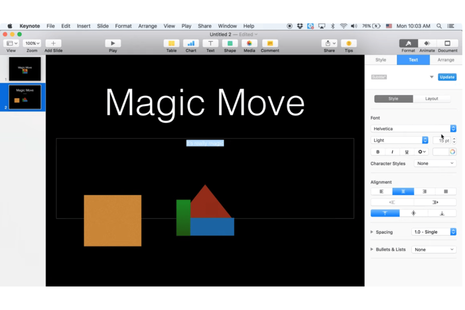 screenshot - Apple Keynote Bewertung: Vorteile, Nachteile, Funktionen und Preisübersicht