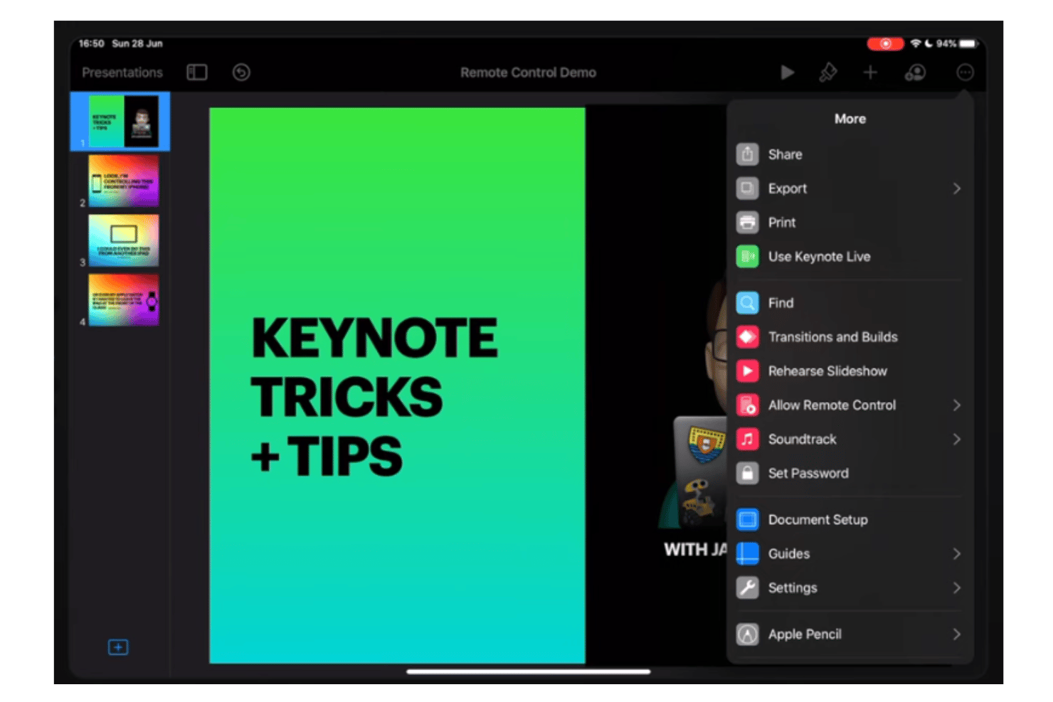 screenshot - Apple Keynote Bewertung: Vorteile, Nachteile, Funktionen und Preisübersicht