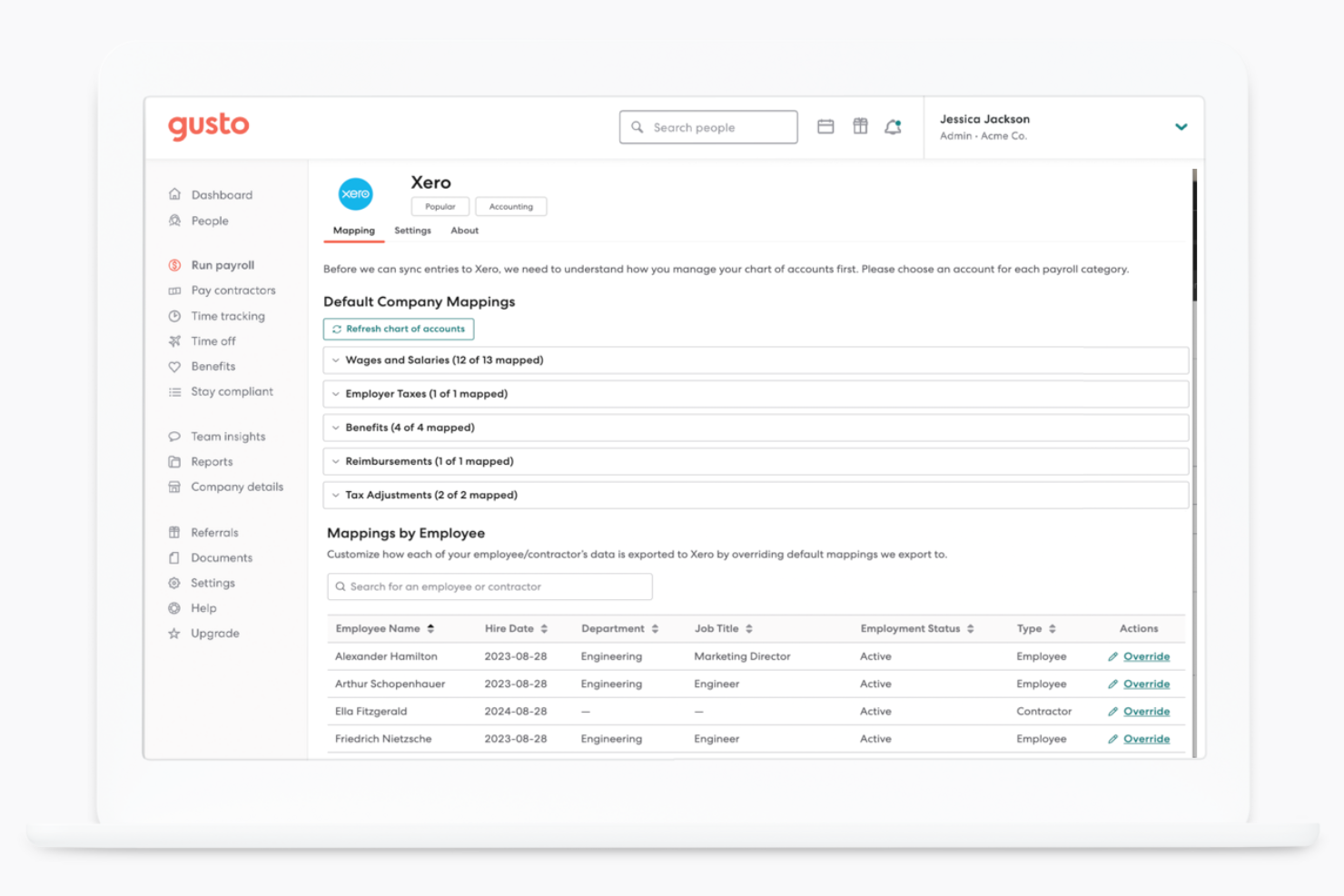 screenshot - Gusto Review: Pros, Cons, Features &amp; Pricing