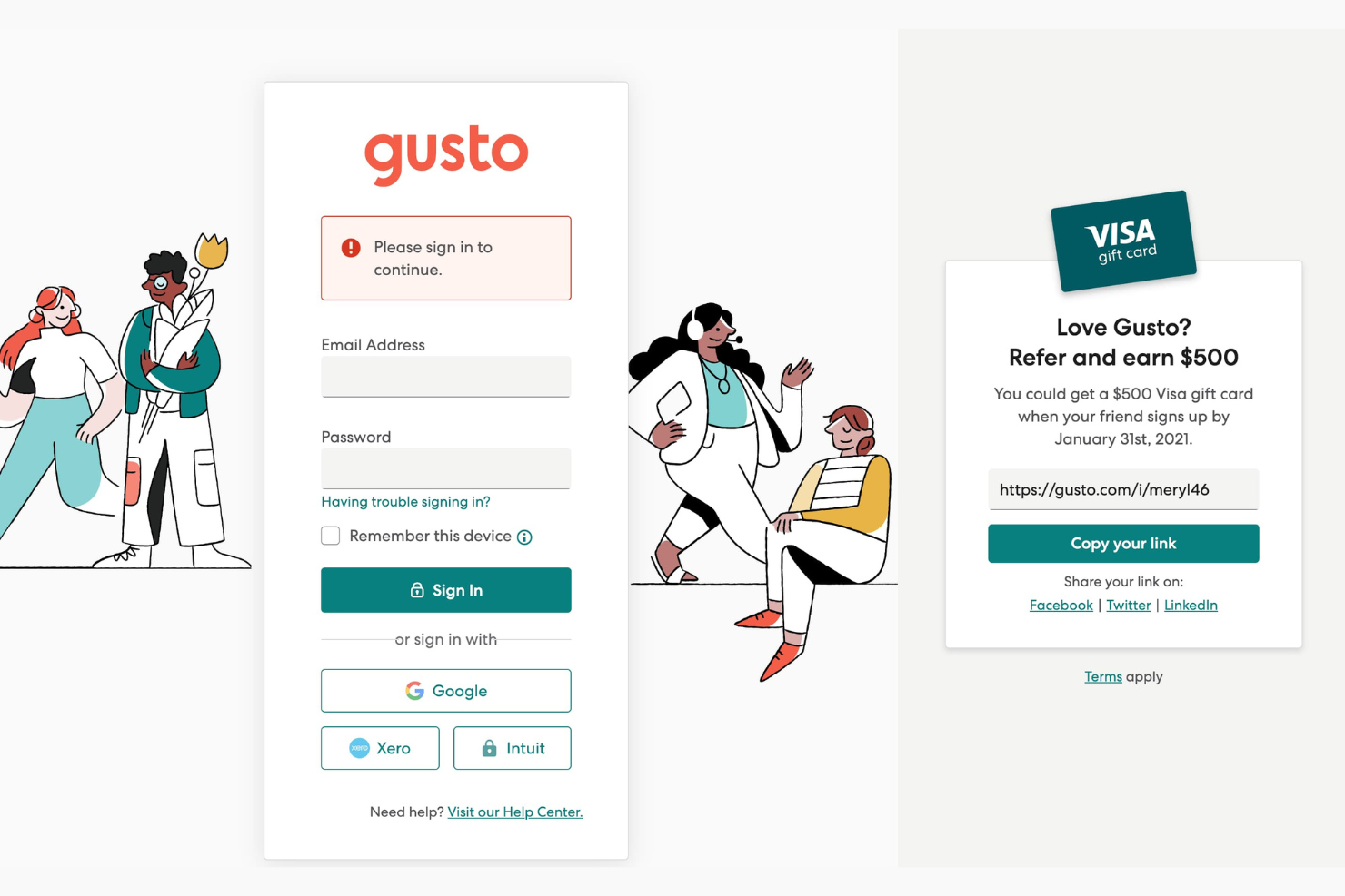 screenshot - Gusto Review: Pros, Cons, Features &amp; Pricing