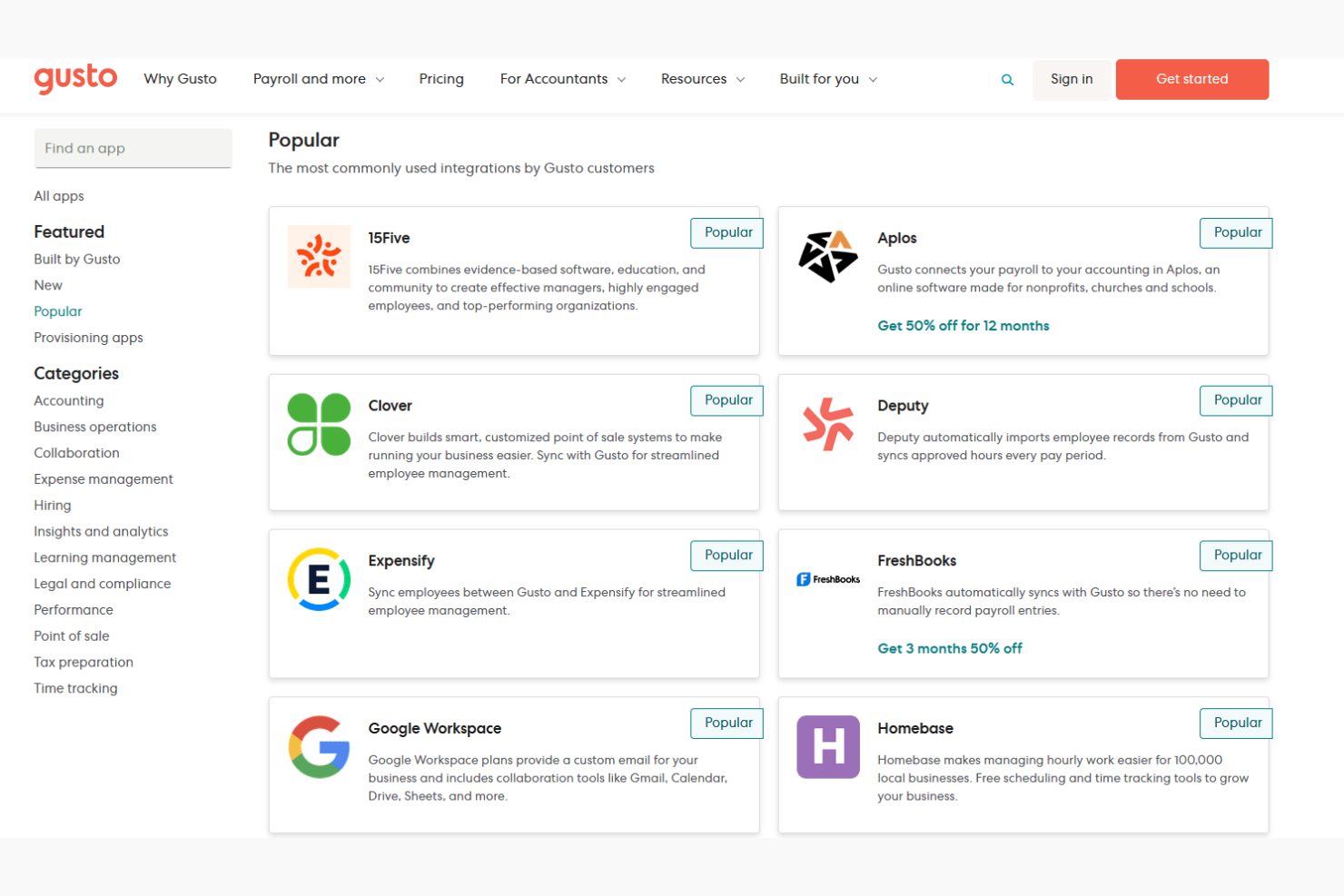 screenshot - Gusto Review: Pros, Cons, Features &amp; Pricing