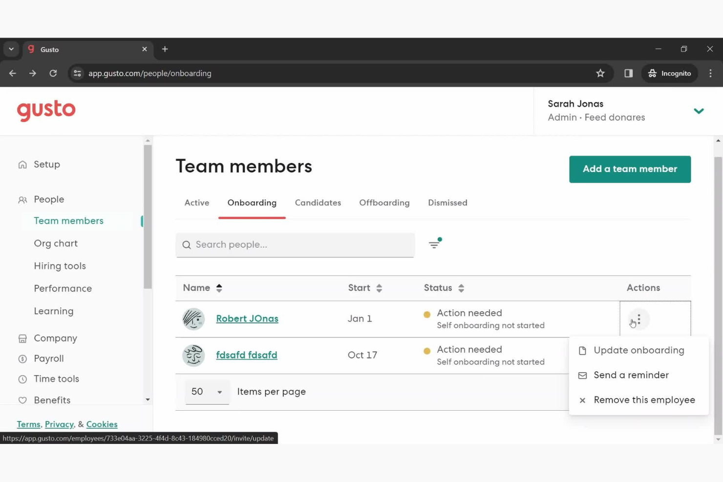 screenshot - Gusto Review: Pros, Cons, Features &amp; Pricing