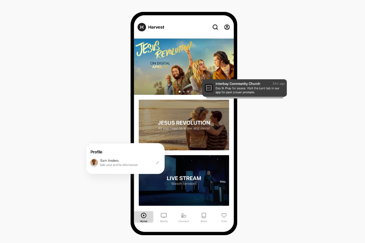 screenshot - Subsplash Review: Pros, Cons, Features & Pricing