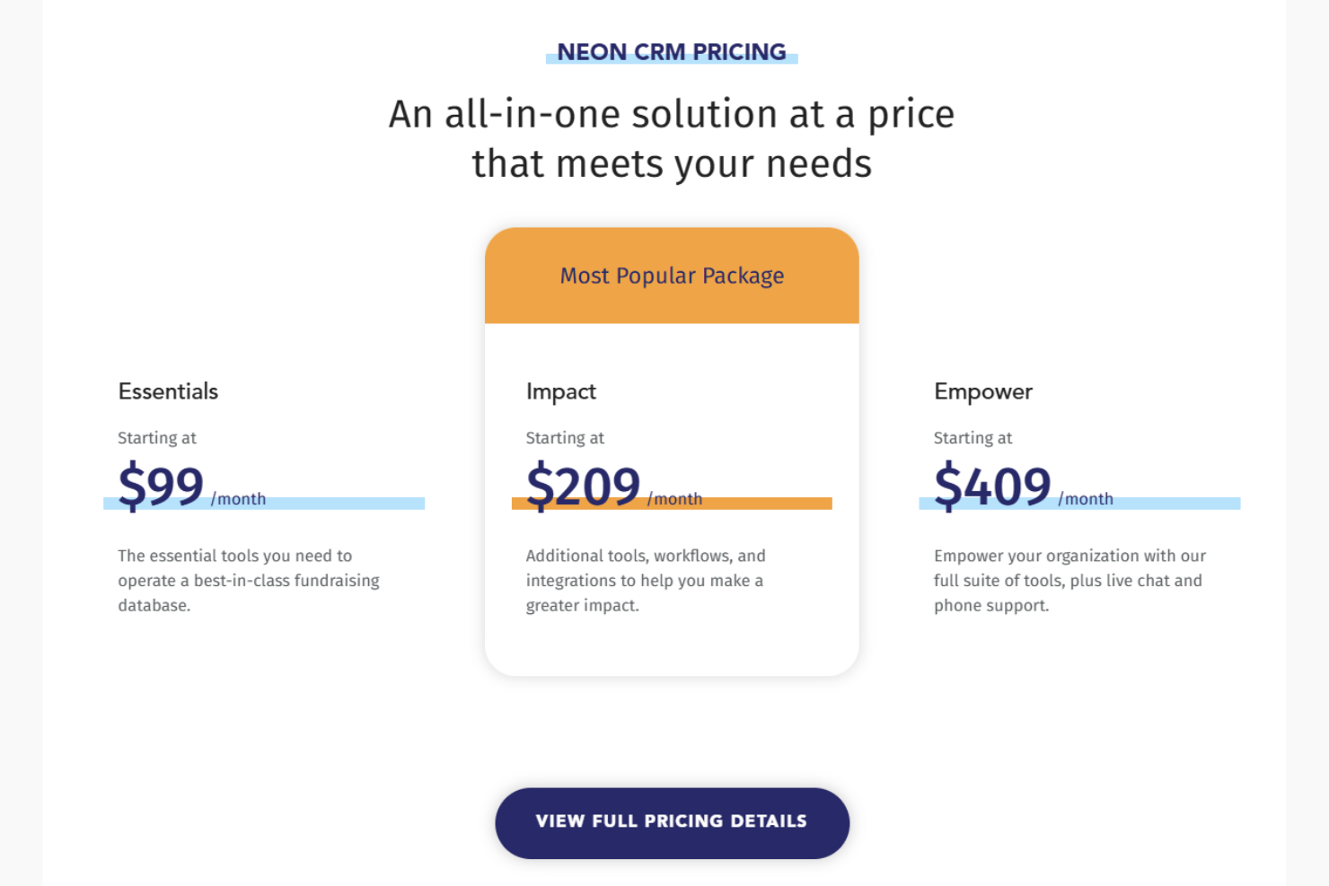 screenshot - Neon CRM Review: Pros, Cons, Features &amp; Pricing