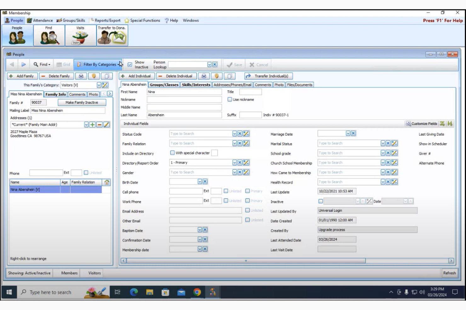 screenshot - Church Windows Review: Pros, Cons, Features & Pricing
