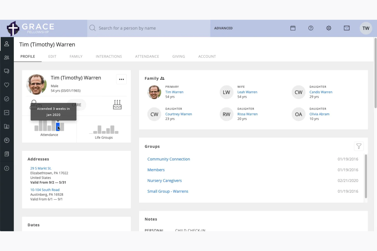 screenshot - FellowshipOne Review: Pros, Cons, Features & Pricing