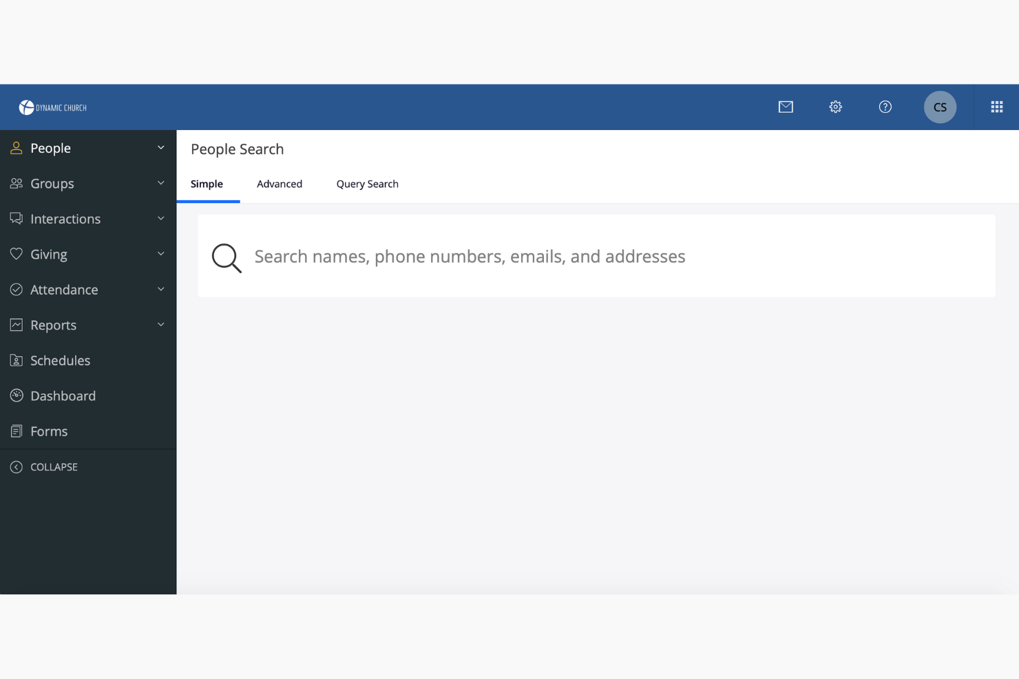 screenshot - FellowshipOne Review: Pros, Cons, Features &amp; Pricing