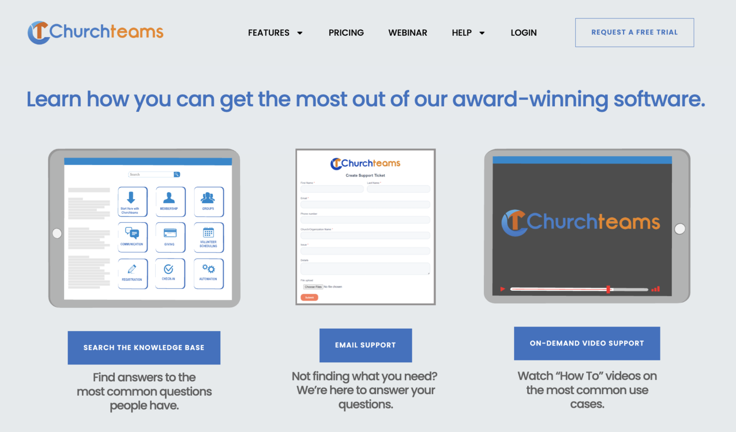 screenshot - Churchteams Review: Pros, Cons, Features &amp; Pricing