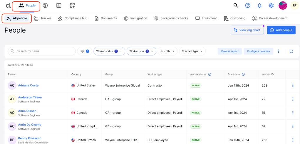 screenshot - Deel Review: Pros, Cons, Features &amp; Pricing