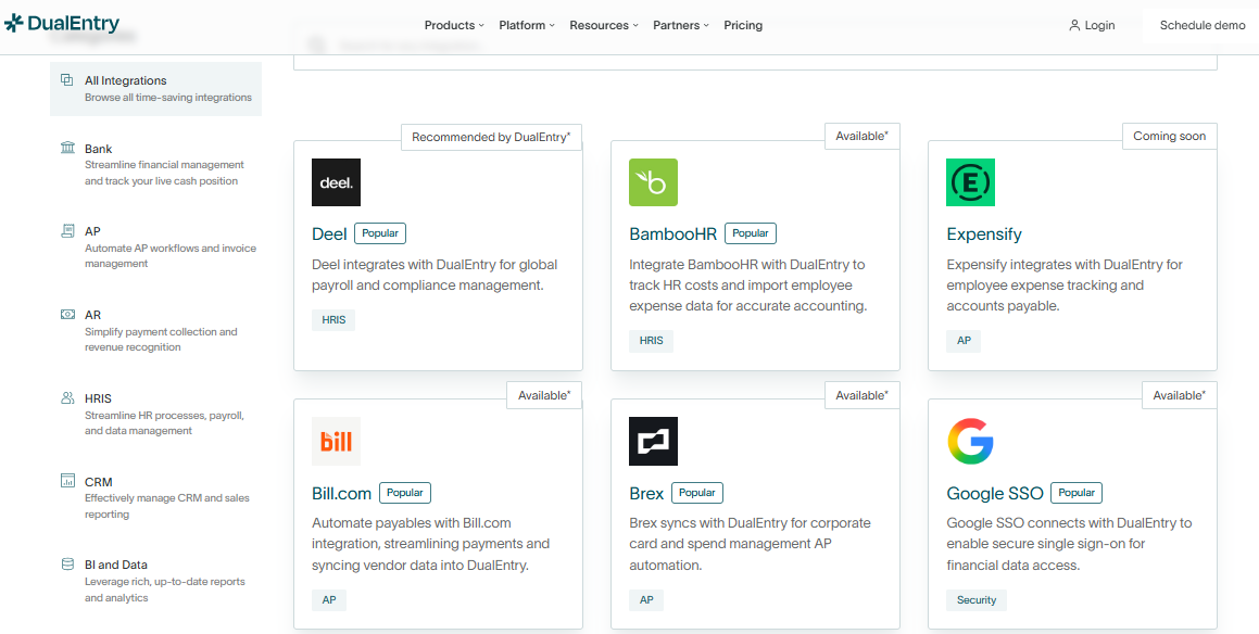 screenshot - DualEntry Review: Pros, Cons, Features, and Pricing