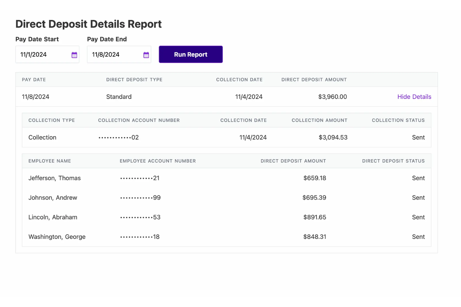 screenshot - Patriot Payroll Review: Pros, Cons, Features and Pricing