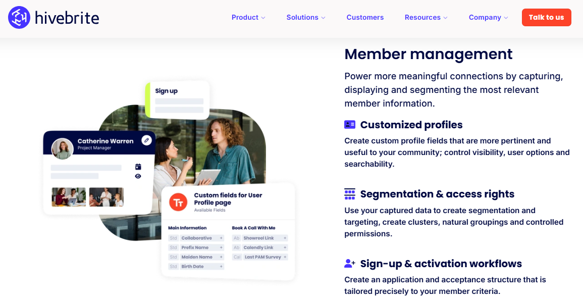 screenshot - Hivebrite Review: Pros, Cons, Features and Pricing